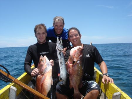 Spearfishing in San Blas